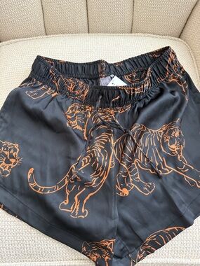 NWT Auden Tiger Print Pajama Shorts - XS